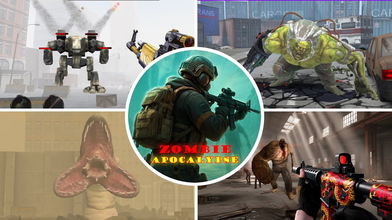  Zombie apocalypse: survival ||  ALL BOSS FIGHTS ON ANDROID 🧟 