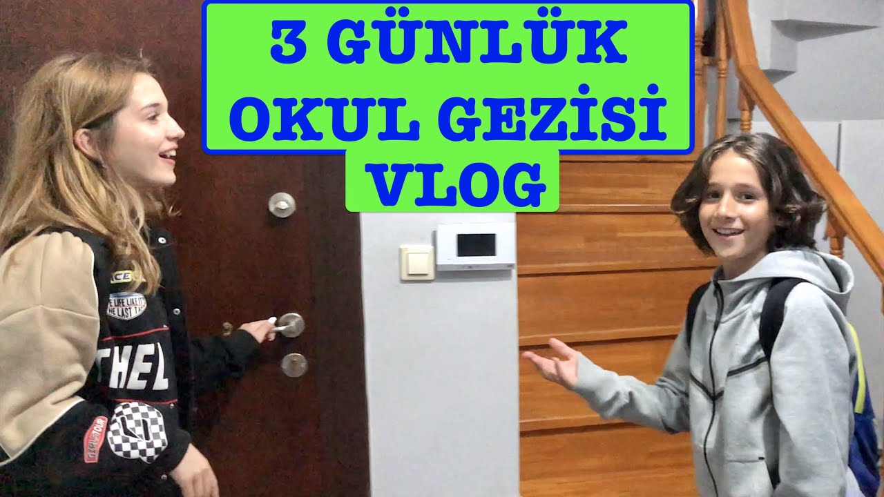 Okul Gezisi Vlog İlk Gün HÜSO