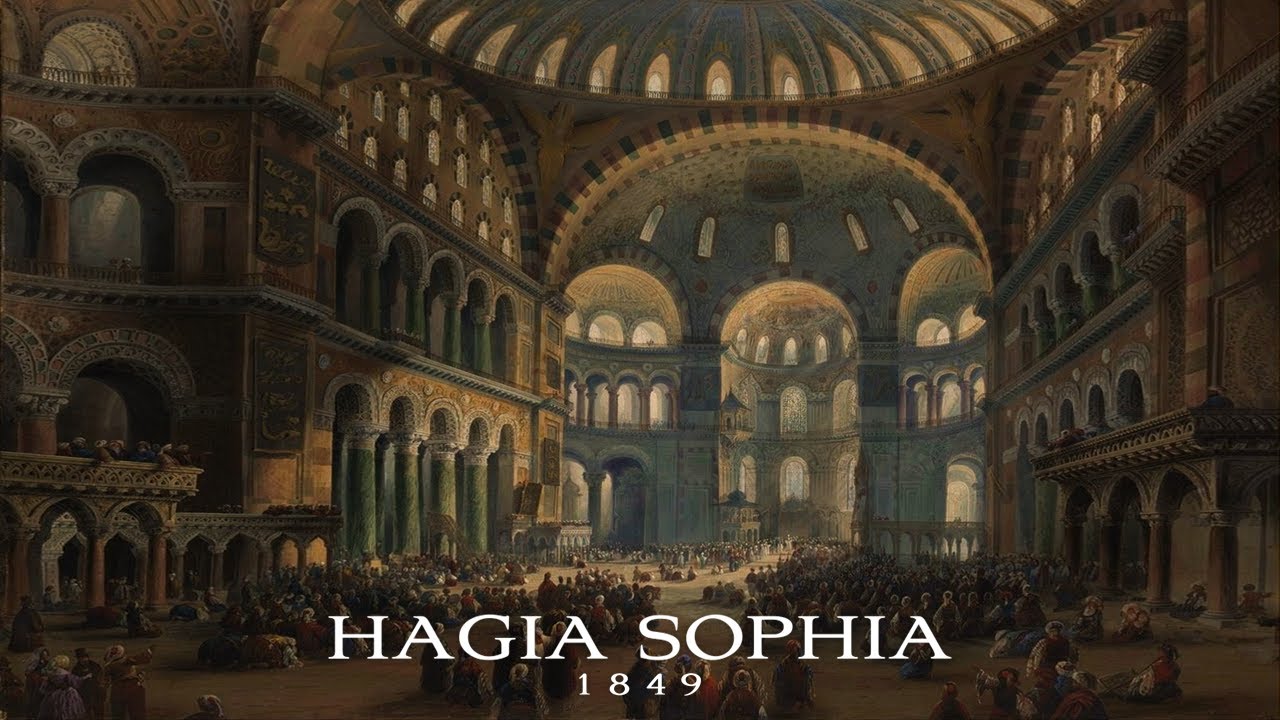 Айя-София, 1849