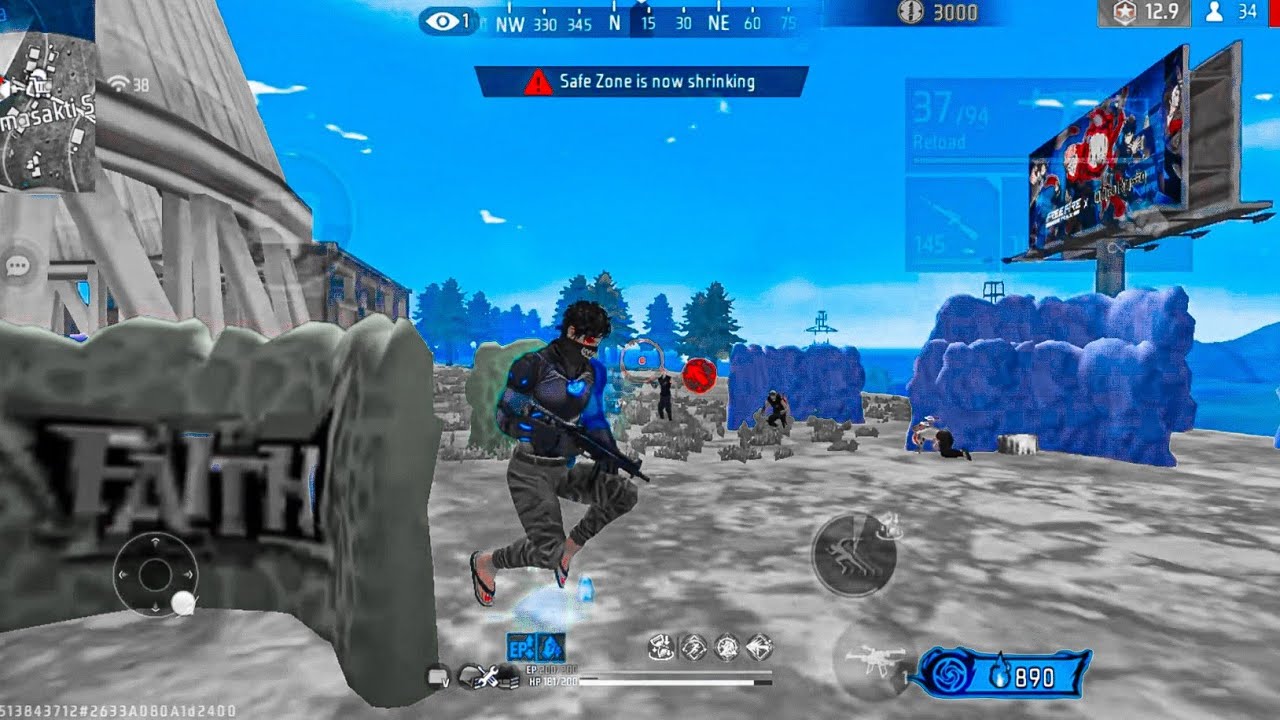💀 Solo vs Squad = 20 KILLS 🔥 Free Fire Insane Gameplay