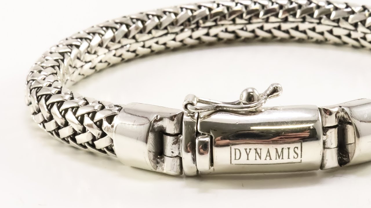 Chunky Mens Sterling Silver Bracelet, Men's Heavy Handmade Bali Sterling Silver Bracelet, 925