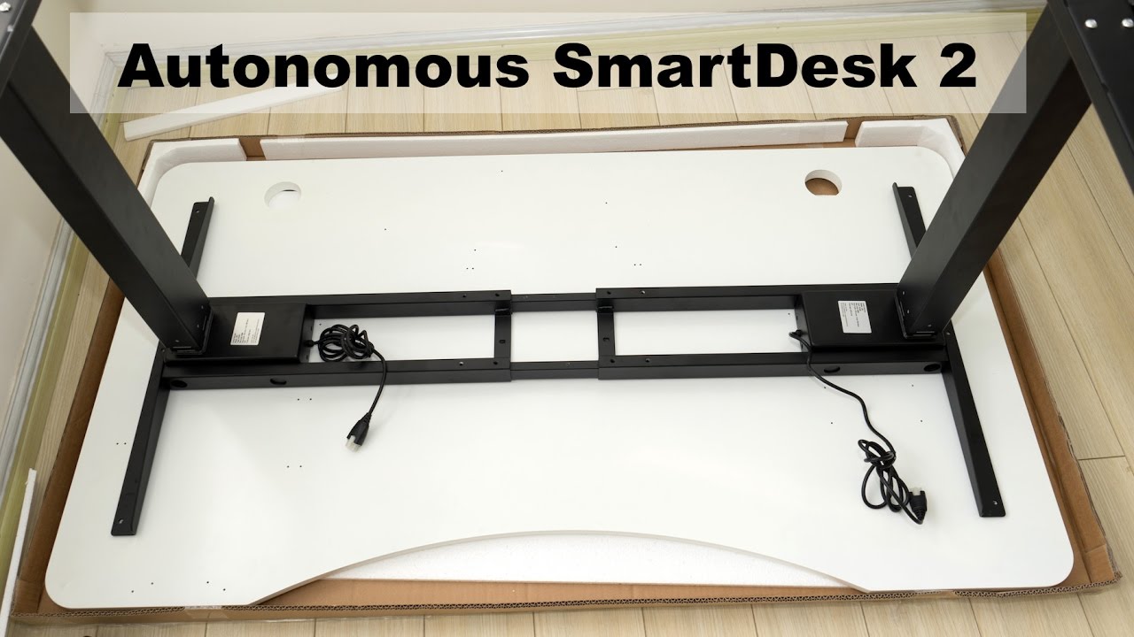 Autonomous SmartDesk Pro (SmartDesk 2 Business Edition) Standing Desk Unboxing & Assembly