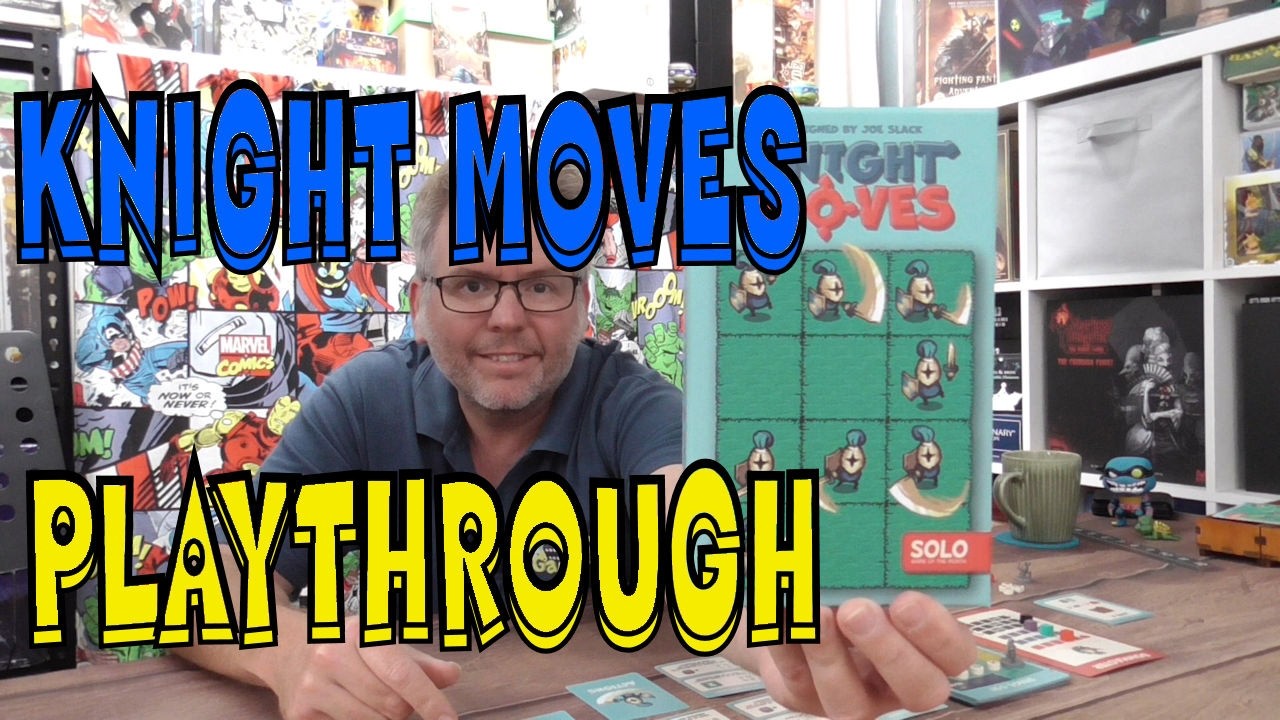Playthrough: Knight Moves, a solo game of the month