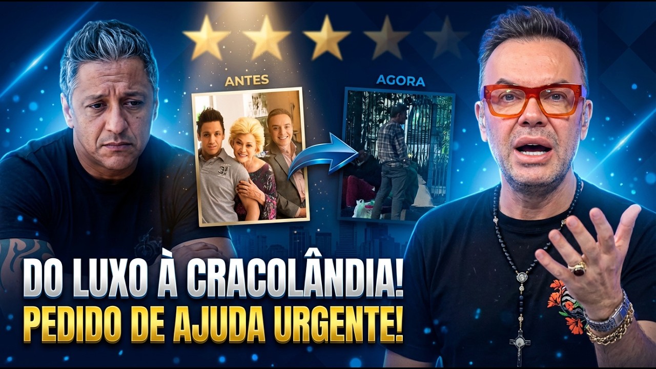 Eduardo Sacchiero: Maquiador de Hebe e Gugu é encontrado MORANDO NA RUA em SP!