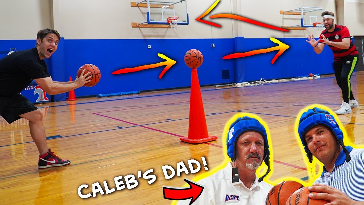 2v2 TRICK SHOT H.O.R.S.E. vs HIGH SCHOOL COACHES (PART 2)