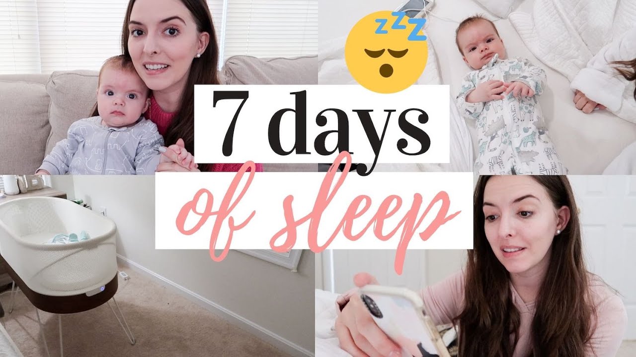 GENTLE SLEEP TRAINING | FROM CO-SLEEPING TO BASSINET | ONE WEEK VIDEO DIARY