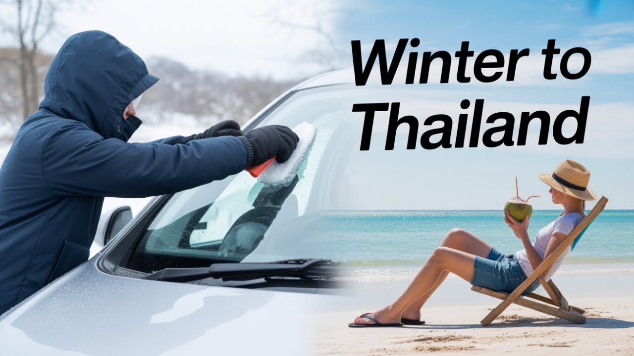 We left Canada's winter for Thailand and paid LESS to live