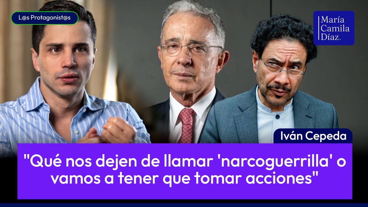 Uribe CULPABLE: Reacción del senador Iván Cepeda a las declaraciones de Tomás Uribe | María Camila D