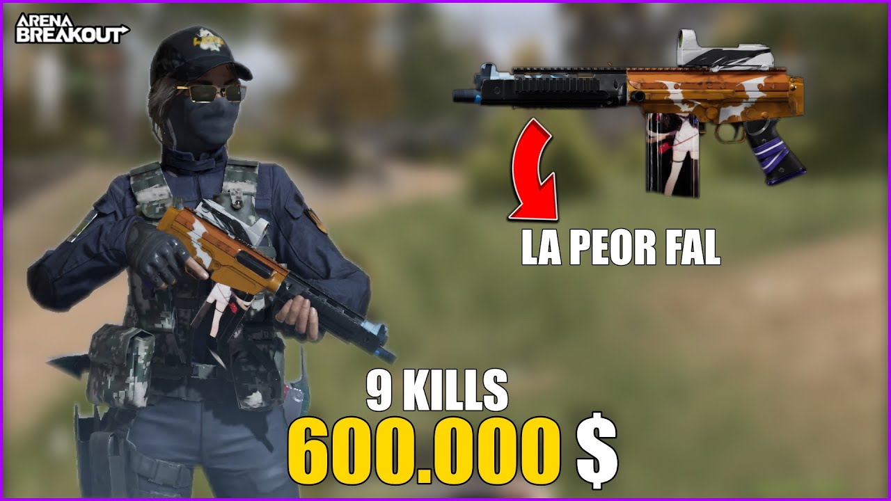 JUEGO CON LA FAL MÁS BARATA Y PASA ESTO 😳 | ARENA BREAKOUT