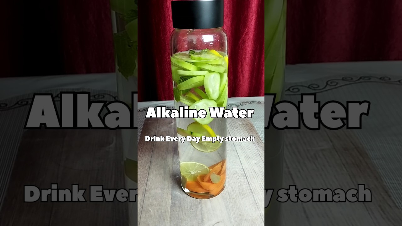How to Make Alkaline Water at home #shorts #youtubeshorts #viral #trending #alkalinewater