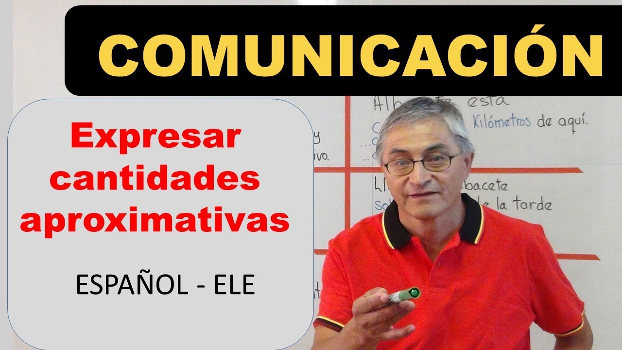 Expresar cantidad de manera aproximativa