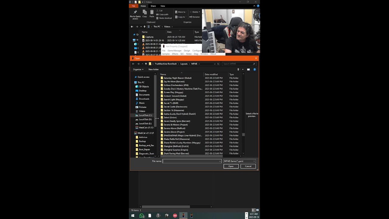 MFME - Multiple Fruit Machine Emulator