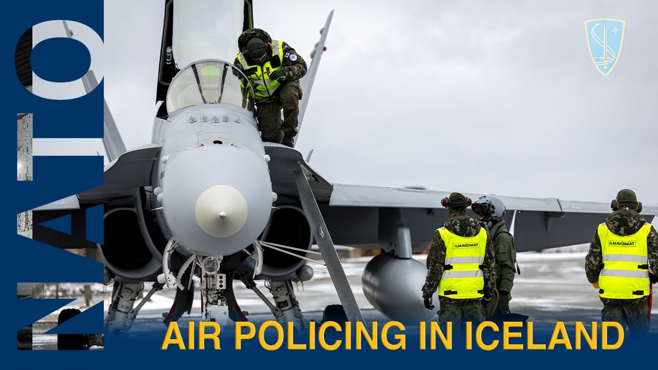 Air Policing in Iceland with Finnish F/A-18 Hornets