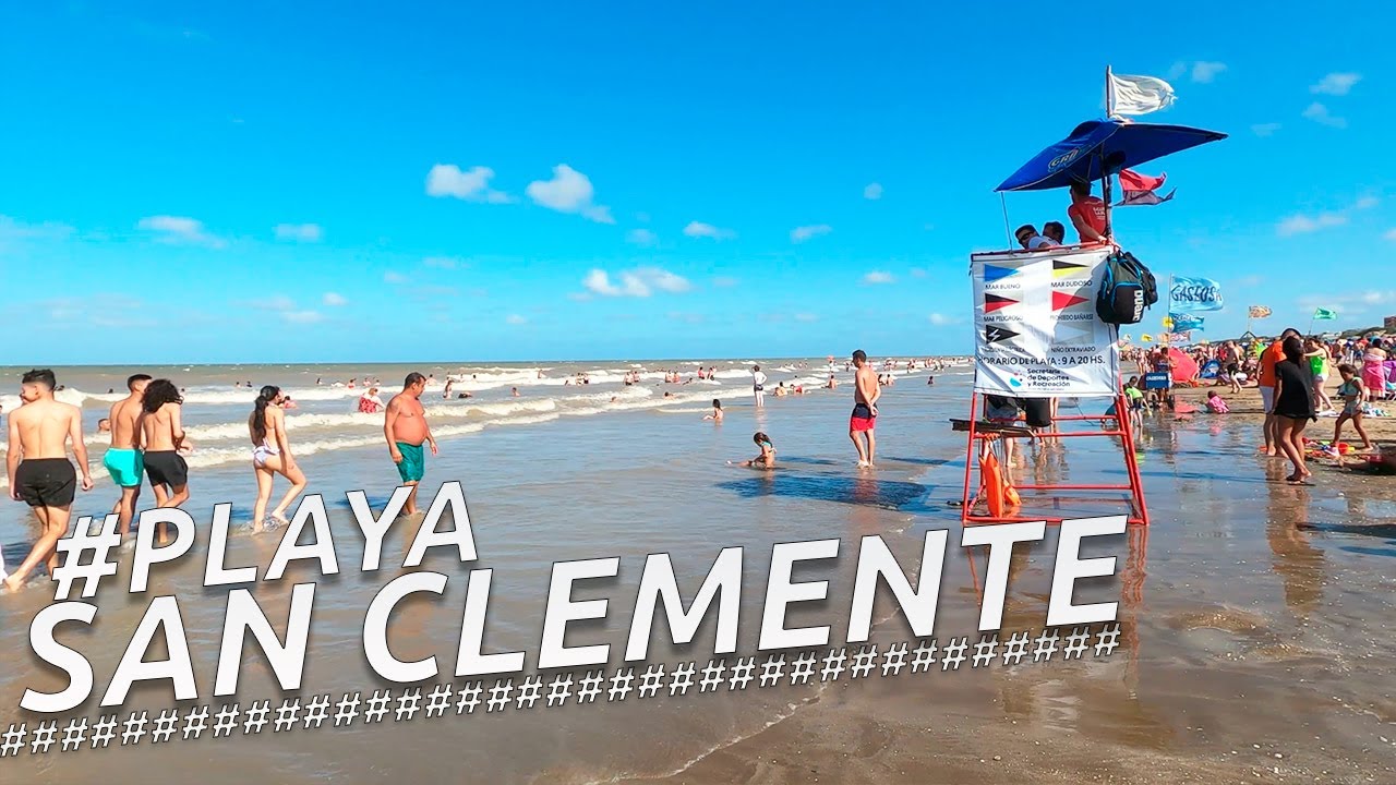Recorriendo PLAYA SAN CLEMENTE BEACH VERANO I LA COSTA BUENOS AIRES I ARGENTINA I 4K TOUR