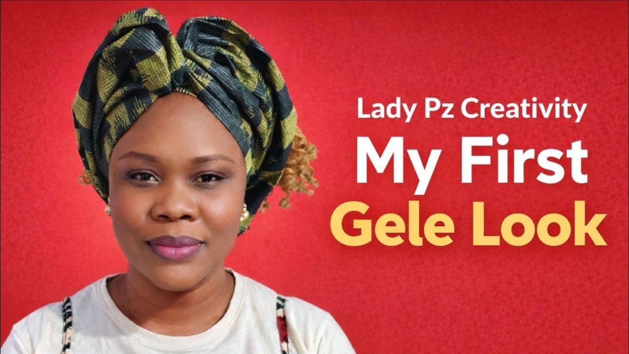 How to tie gele for beginners (easy method)