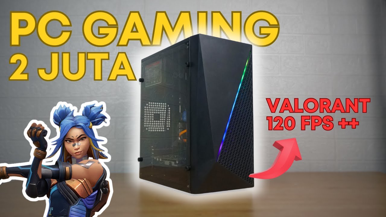Rakit PC Gaming 2 Juta Hemat Listrik | i5 3470 + R7 350