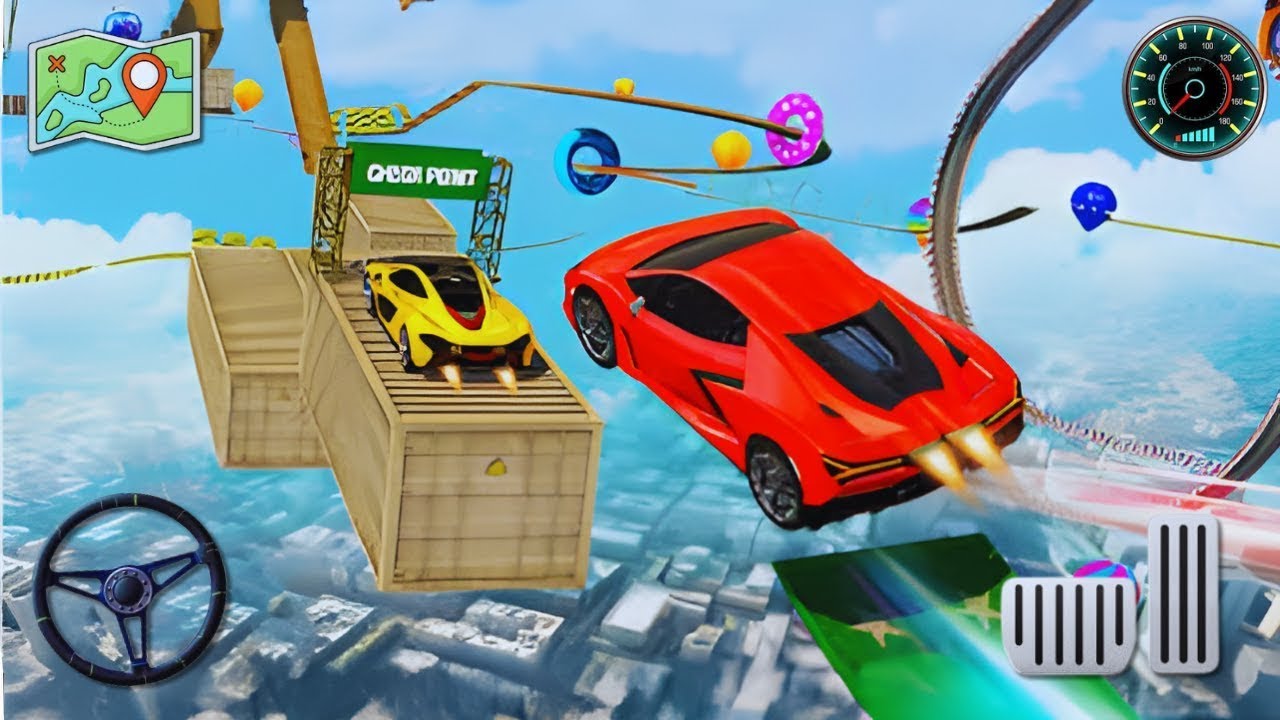 Mega Ramp Ultimate Racing | NEW Sport Car Stunts Driving 3D | Android GamePlay
