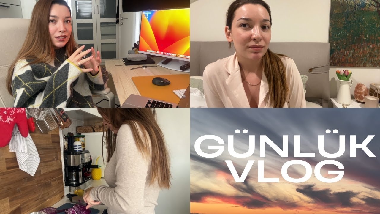 VLOG: Benimle Evde Bir Gün | Mutfak Alışverişi, Yemek, Cilt Bakımı, Kahve Sohbetleri | Üzgünüm 🕊️