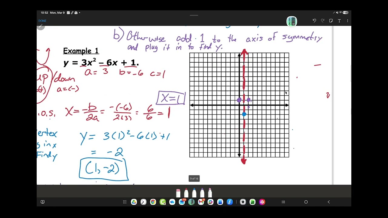 Int Alg U7S2C Graphing Quadratics