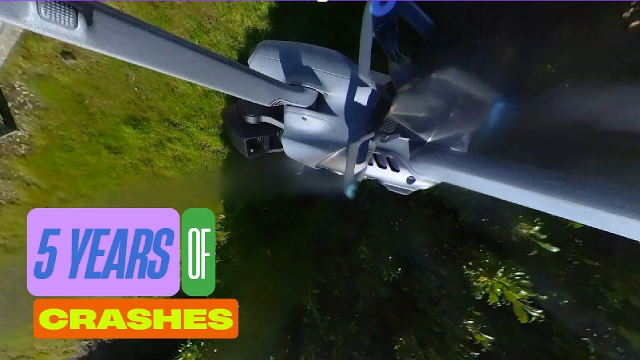 5 years of Drone Crashes