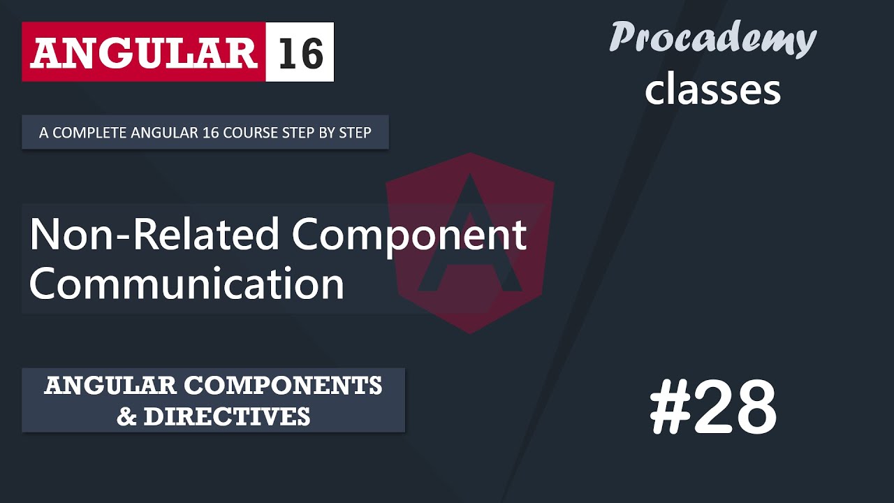 #28 Взаимодействие несвязанных компонентов | Компоненты и директивы Angular | Полный курс по Angular