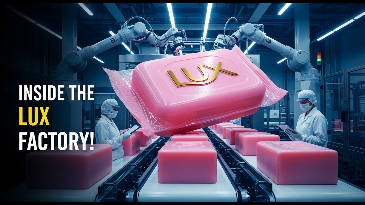 Inside The Oldest Lux Soap Factory 🧼 | How Lux Soap Is Made In The USA
