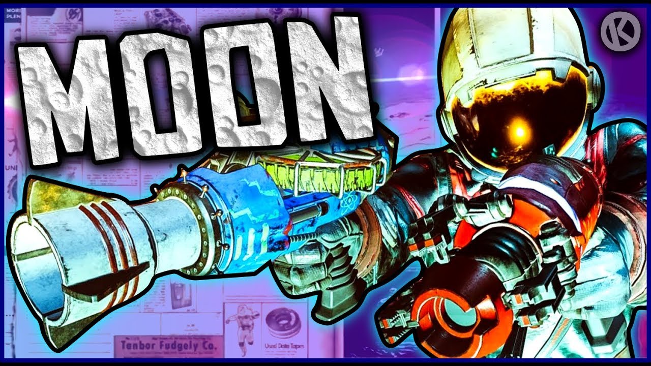 BO3 Zombies: Moon High Round attempt (funny moments)
