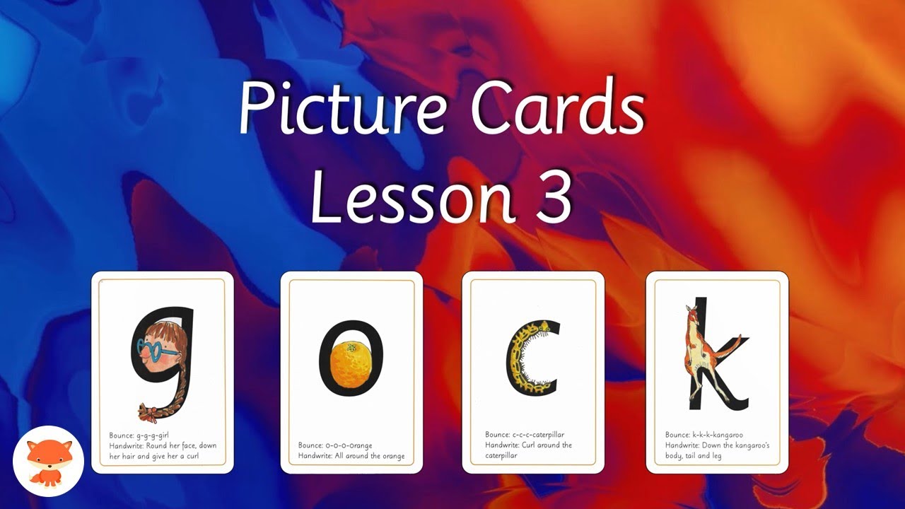 RWI - Nursery - Picture Cards - Lesson 3