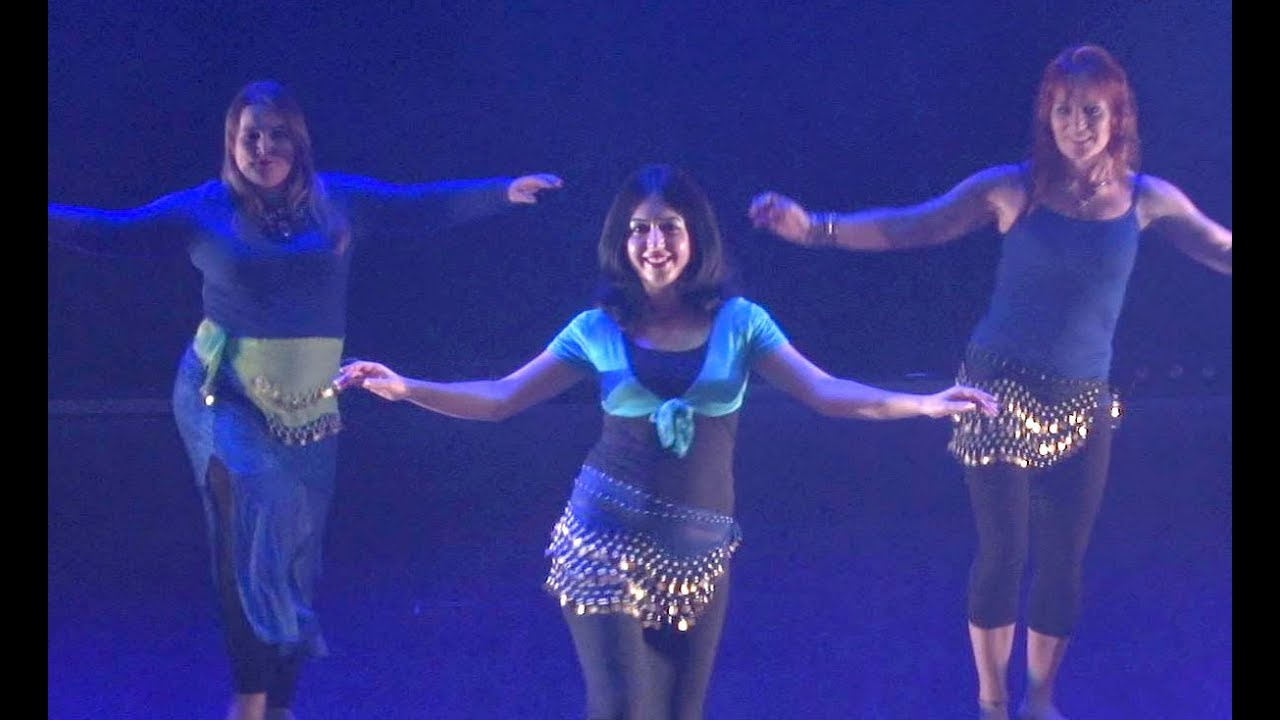 Seta Al Sobh | Belly dance with Ann's beginner students at Layali, Sweden 2014