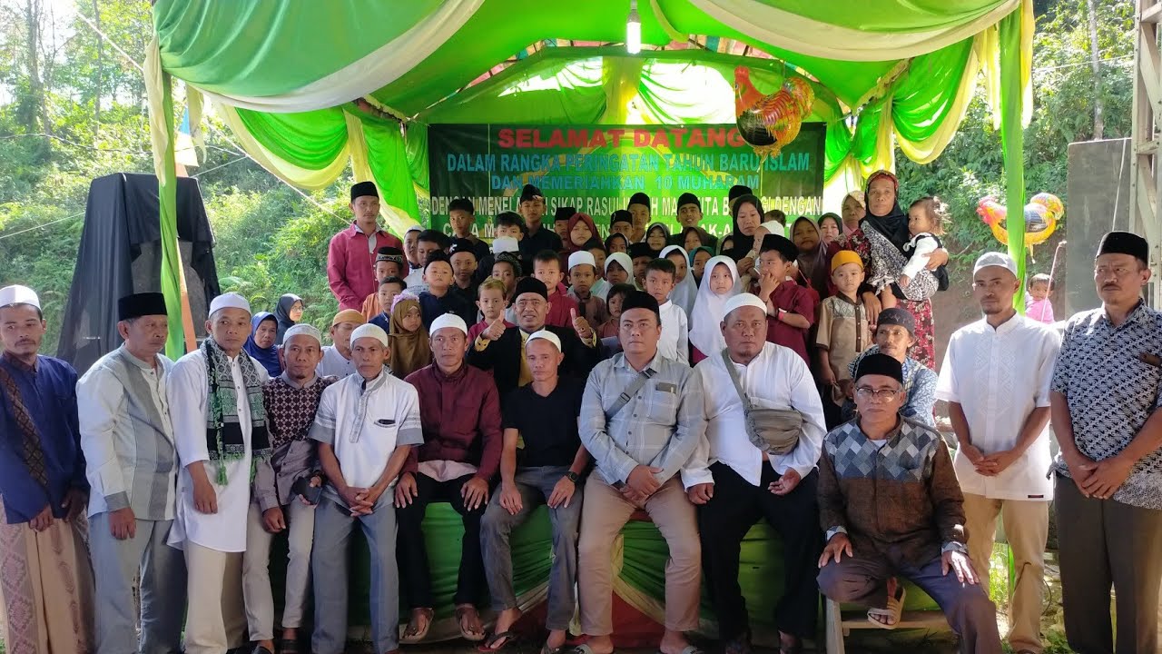 Santunan Anak Yatim warga masyarakat dan Pemuda kampung Hegarmanah Desa Pasirmadang