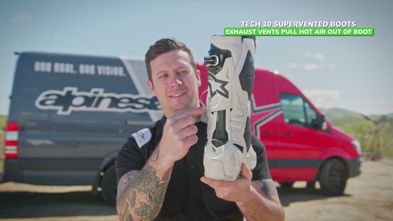 Kawasaki Science Of Supercross - Boots