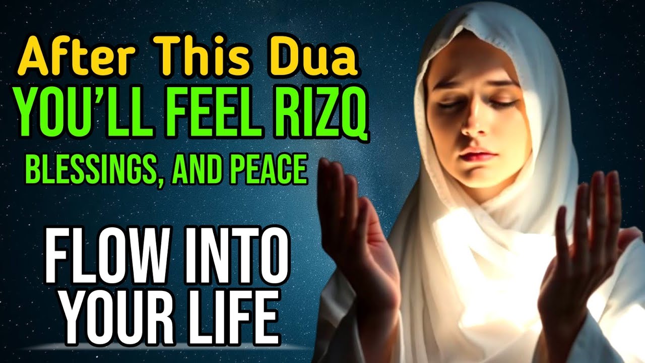 A BEAUTIFUL DU’A FOR RIZQ & SUCCESS — Trust Allah’s Plan
