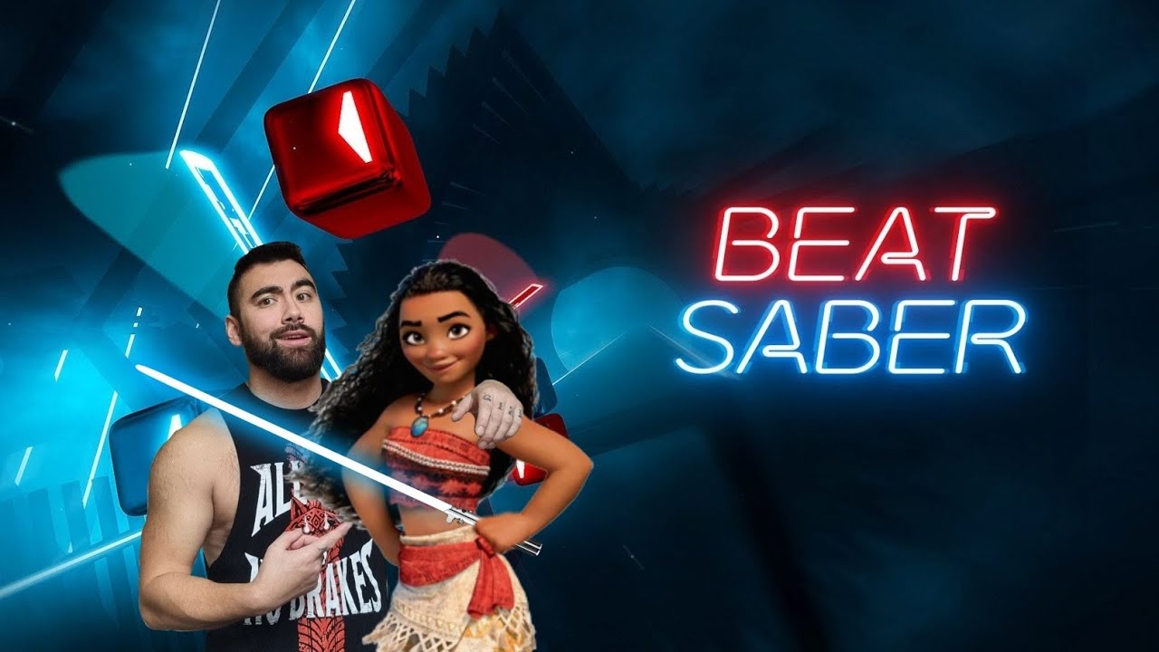 Beat saber - Moanna 'How far I'll go' & fantasmic