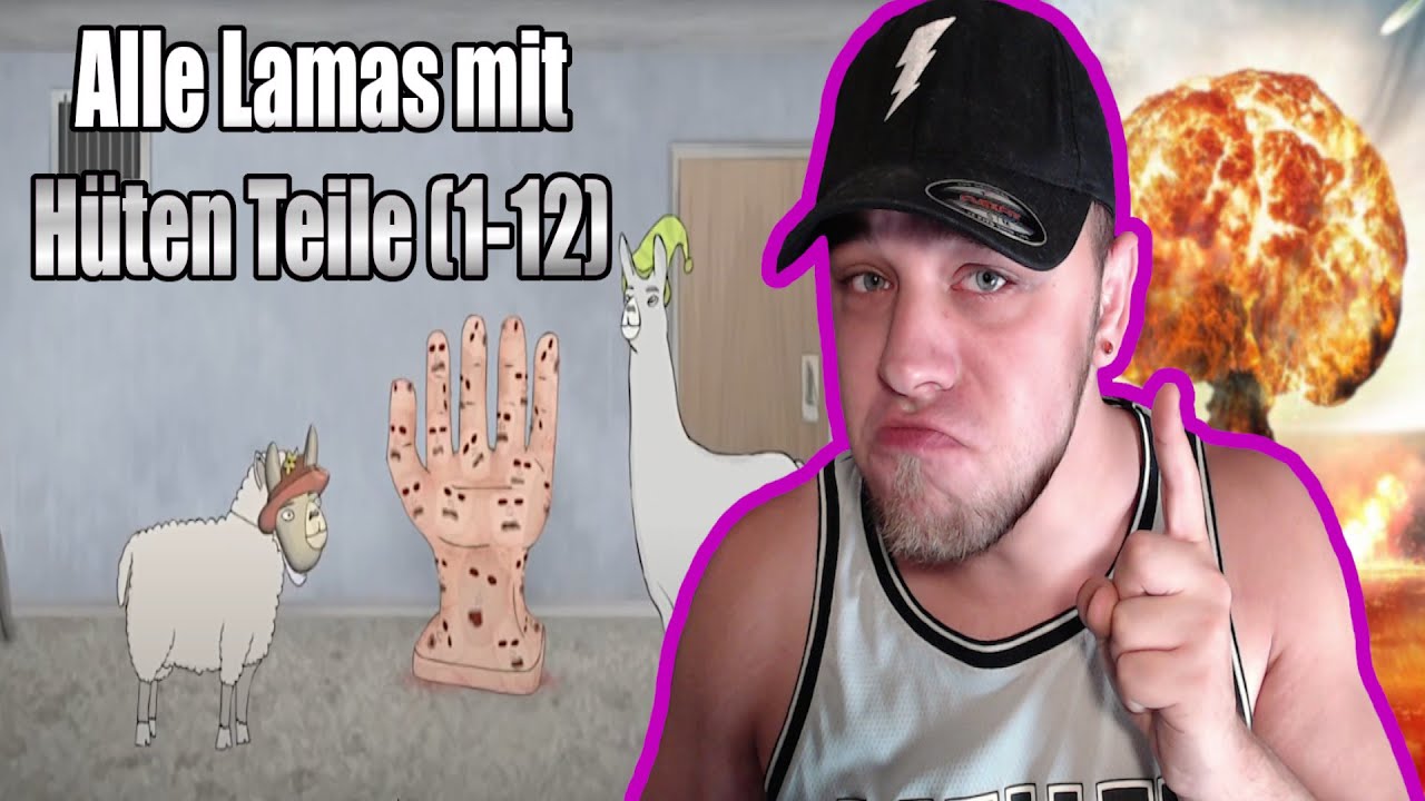 Alle Lamas mit Hüten Teile (1-12) Reaktion -BrosTV
