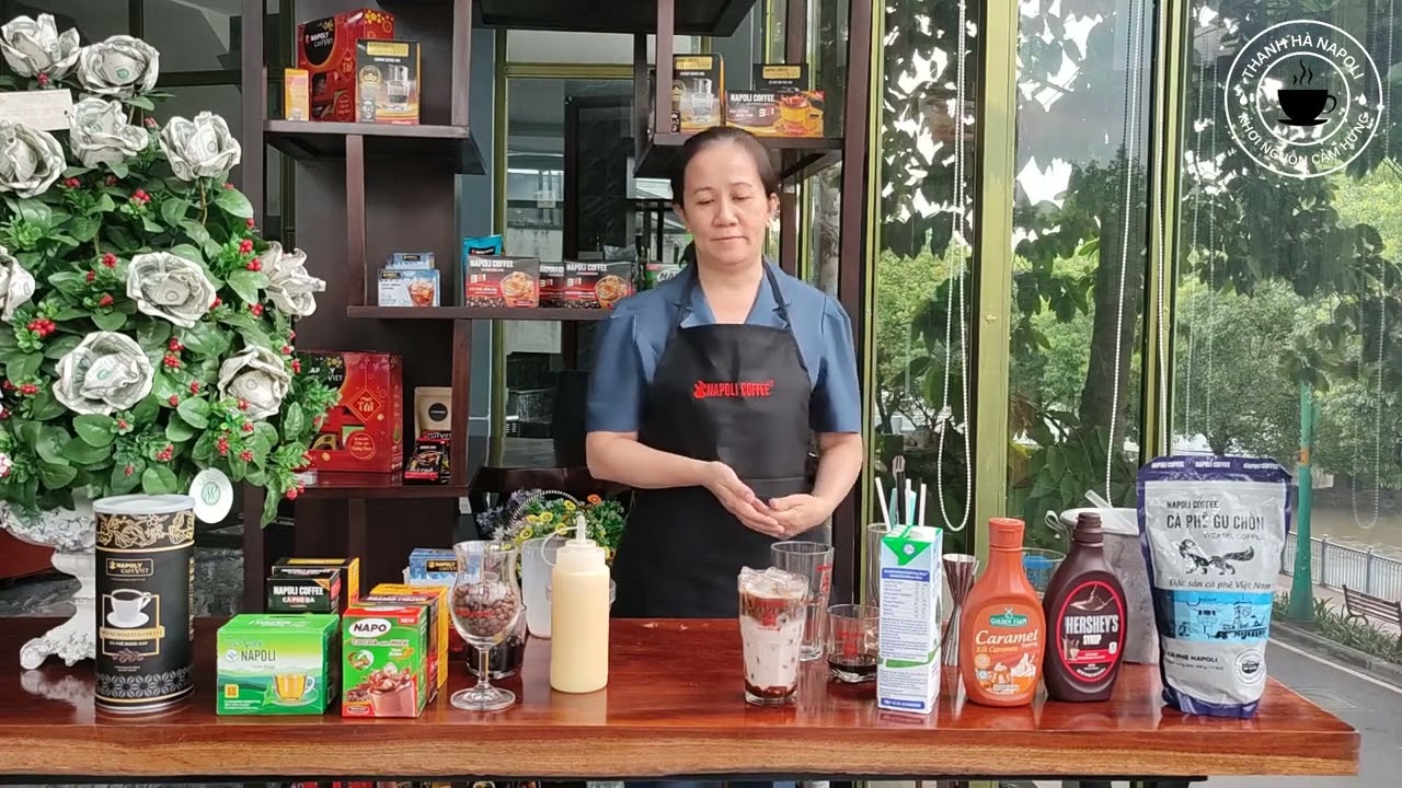 CACH LAM BAC XIU VOI SOCOLA VA BAC XIU VOI TRAN CHAU DUONG PHEN DON GIAN NHAT  - NAPOLI COFFEE