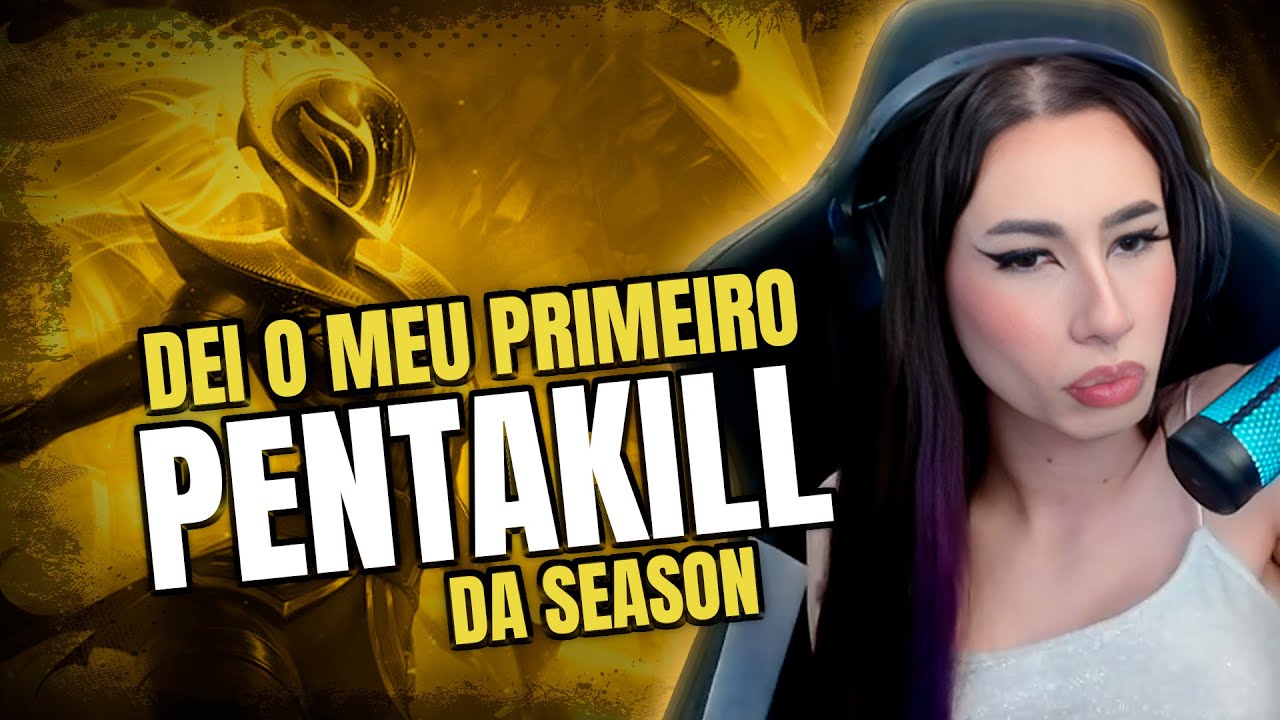 DEI UM PENTAKILL COM A NOVA BUILD DA LUX | Veggie
