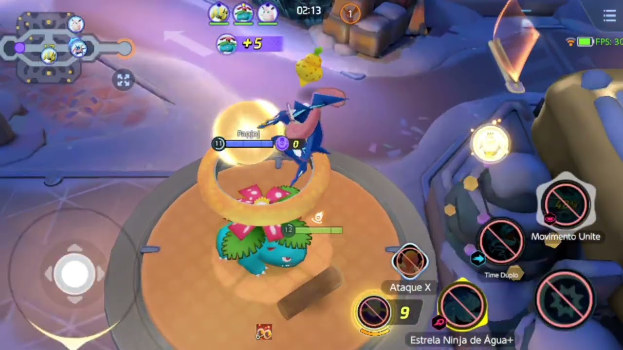 Pokemon Unite: Gameplay de Greninja