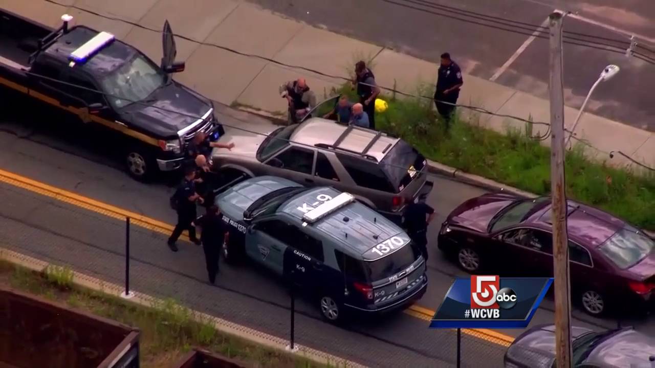 Sky5 video: End of police chase in New Bedford