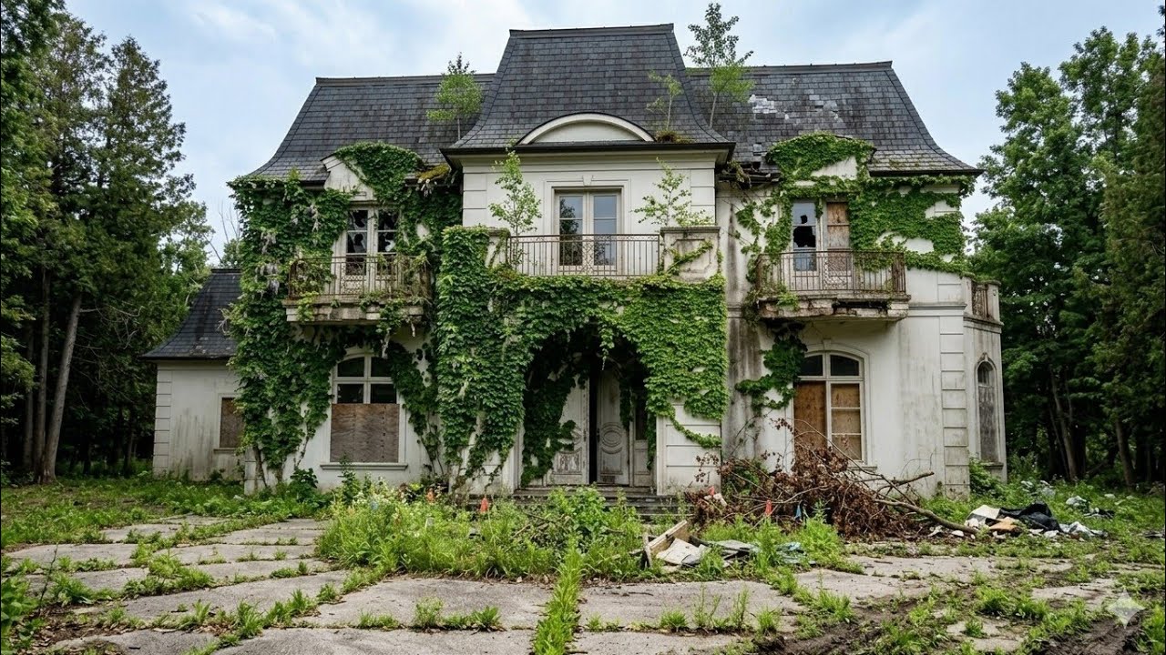 Abondend mansion in the forest transformed into Dream mansion | Inside most Beautiful Luxury Mansion