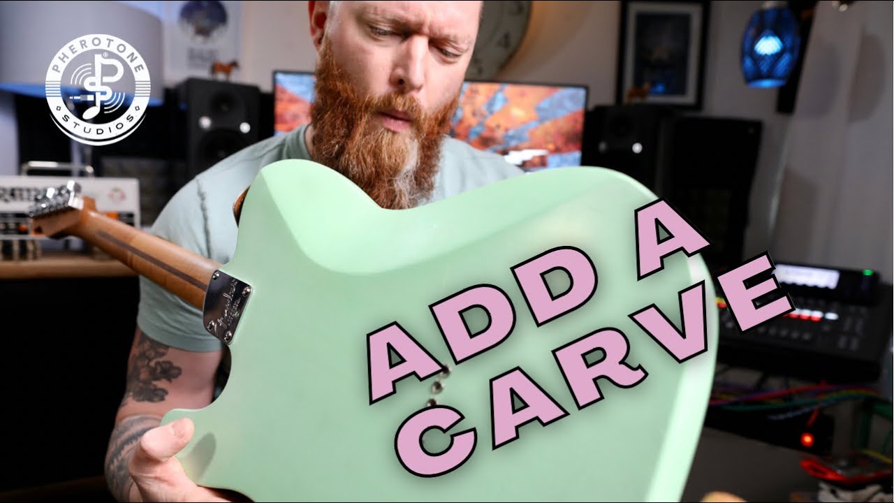 Add a belly cut to a Telecaster