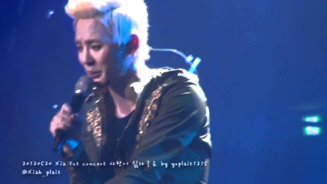 120520 XIA 1st concert 사랑이 싫다구요 (Full ver.)