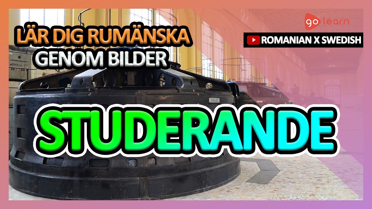 L&auml;r Dig Rum&auml;nska Genom Bilder |Rum&auml;nska Ordf&ouml;rr&aring;d Studerande | Golearn