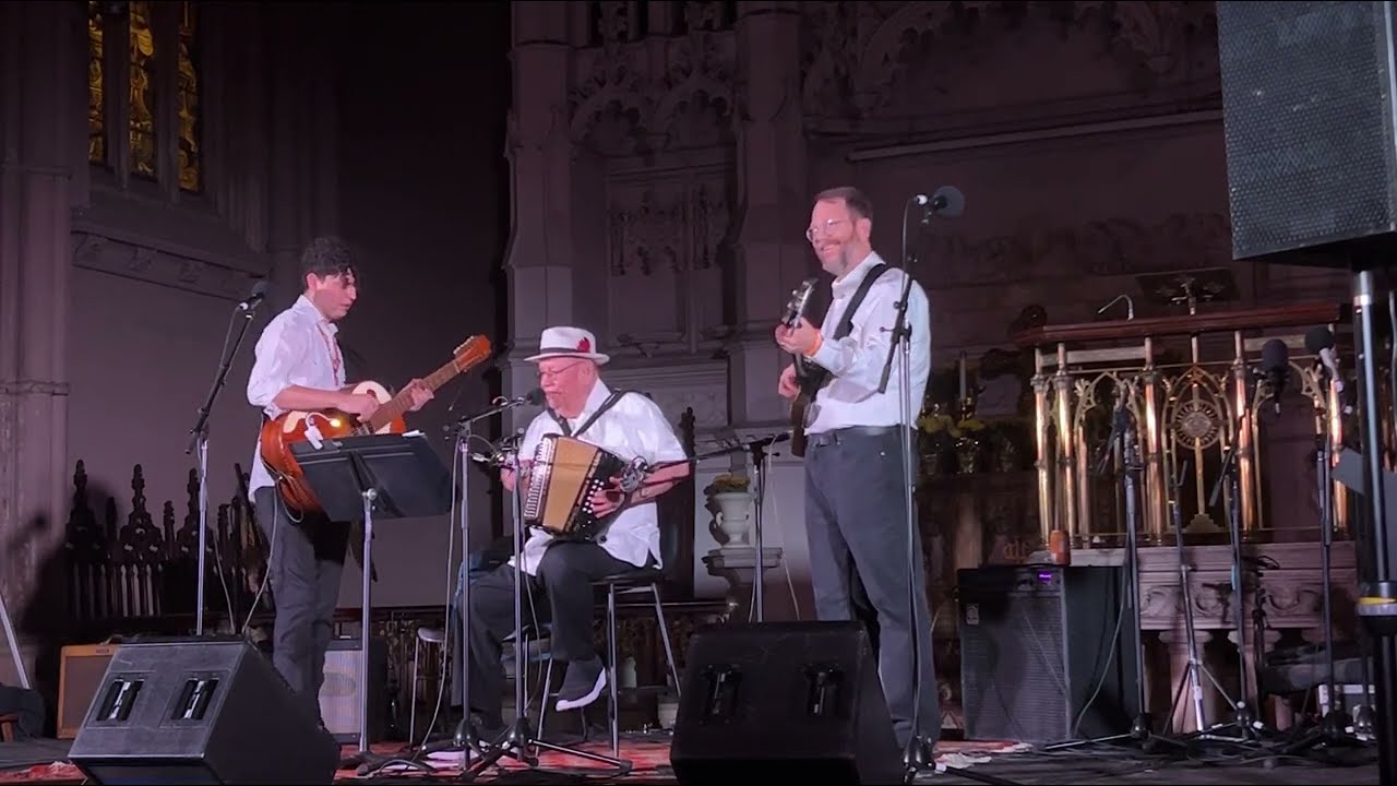 Felipe Perez y Sus Polkeros (Music from South Texas) at the Brooklyn Folk Festival 2023
