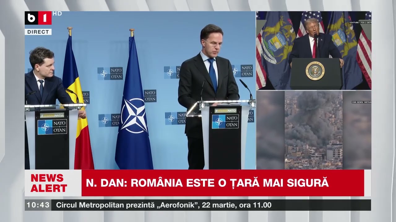 Mark Rutte, despre garanțiile de securitate suplimentare pe care le ar putea primi România_ȘtiriB1TV