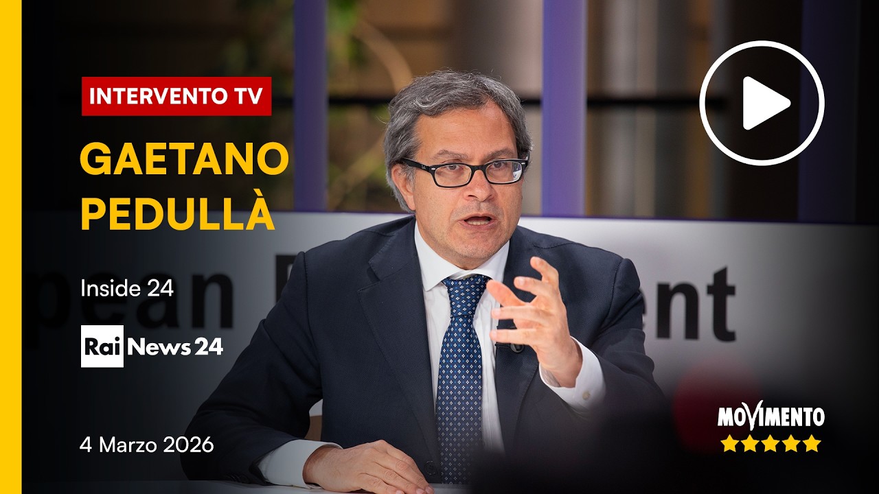 Gaetano Pedullà ospite a Inside24, Rainews24