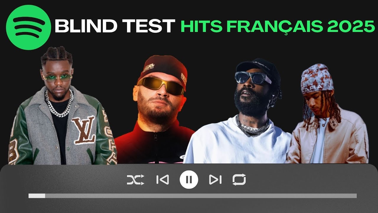 Blind Test Hits français 2025