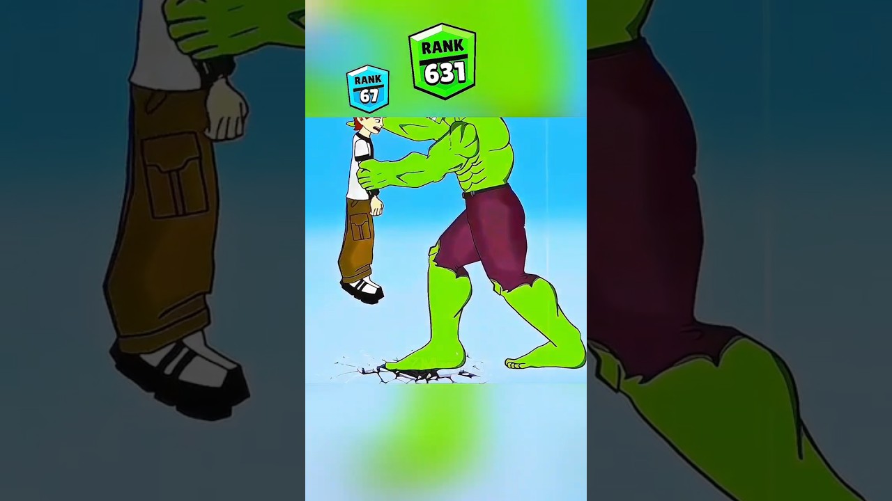 Ben 10 Rank Up Level1 Vs Level100 #ben10 #edit #rankup
