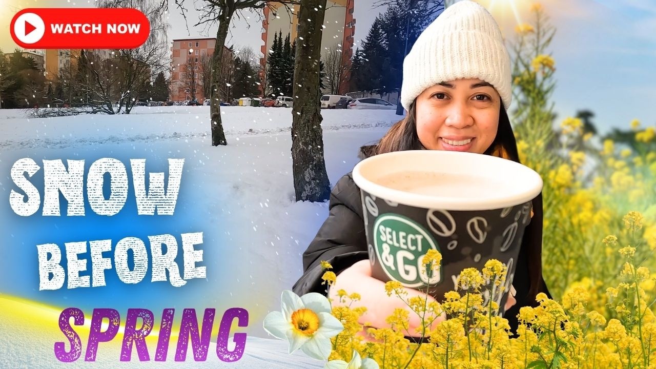 SlowVlog : Snow Before Spring - Czechia 🇨🇿