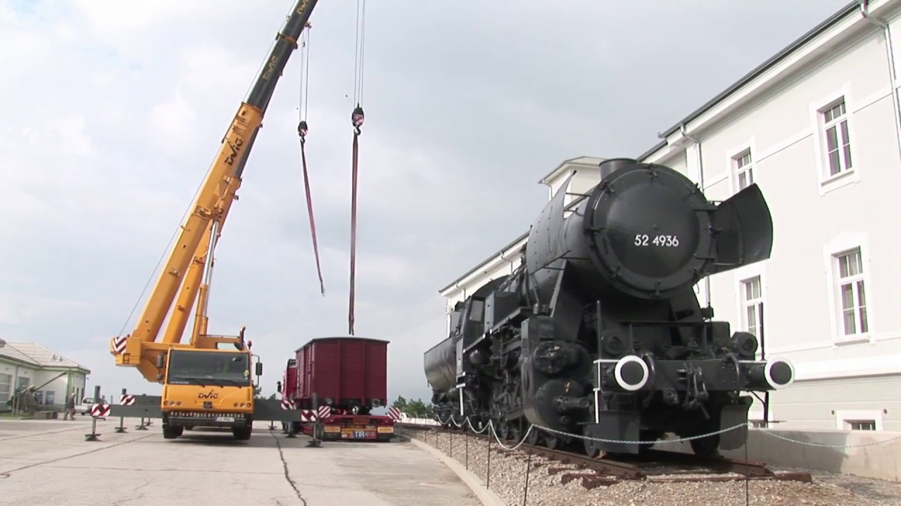 Prihod železniške kompozicije v PVZ / Arrival of the railway composition in PVZ