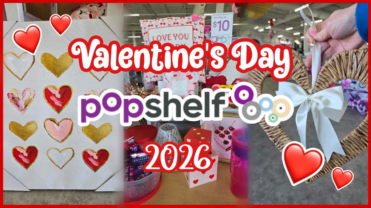 VALENTINE'S DAY POPSHELF 💕 SHOP WITH ME 